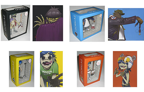 【激レア】ゴリラズ Gorillaz フィギュア white Edition ゴリラズフィギュア kidrobot ホワイトエディション - メルカリ